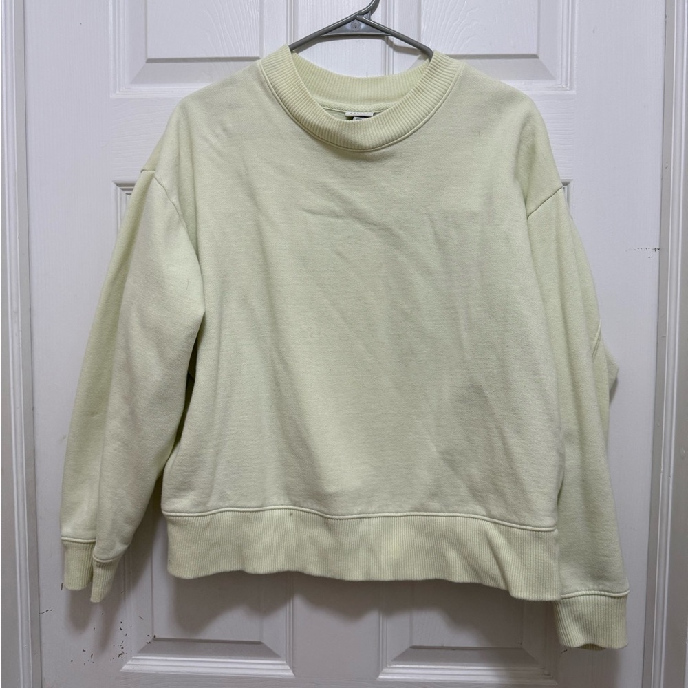 A New Day Light Yellow Sweatshirt